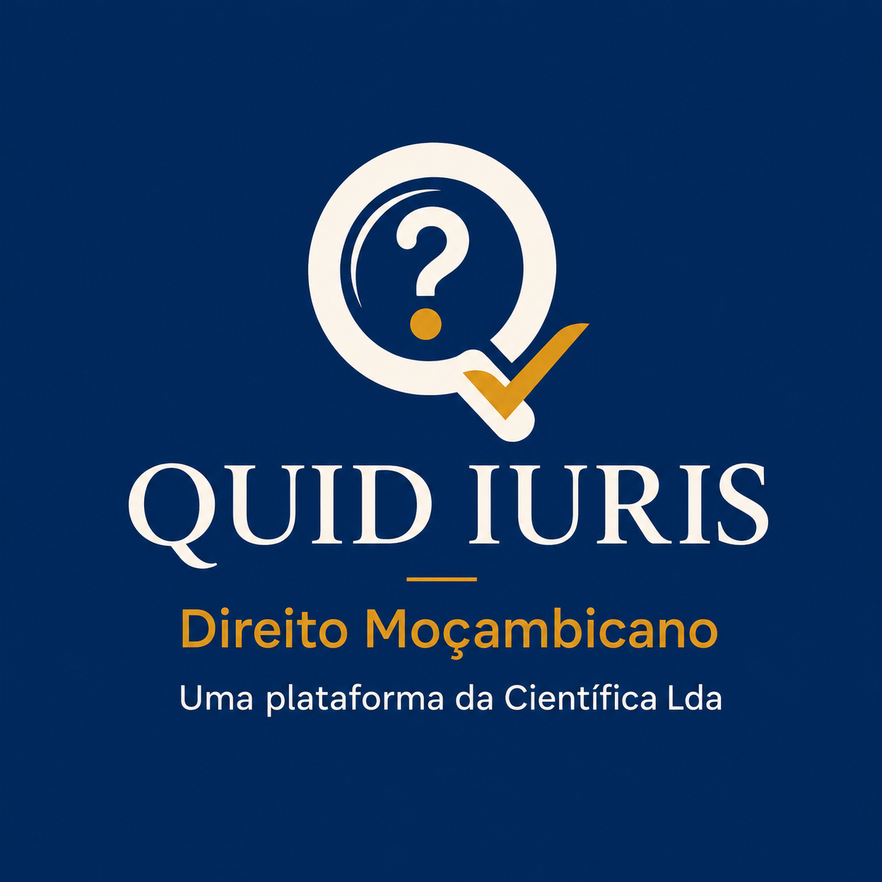 Logótipo QUID IURIS — Direito Moçambicano